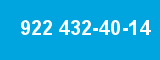 922 432-40-14 922 432-40-14